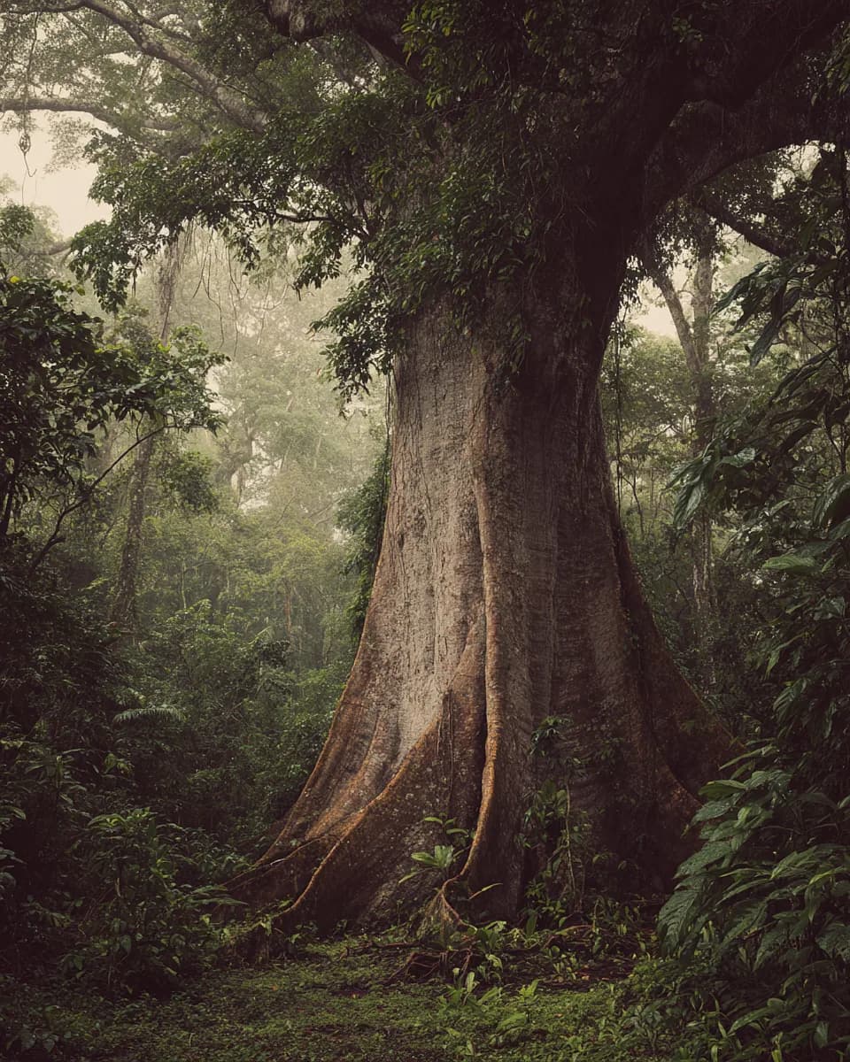 Primary forest conserved on the Banderones estate